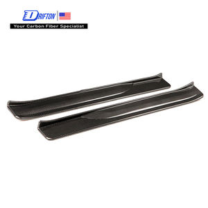 Kits d'intérieur en fibre de carbone 400Z, protection de seuil de porte pour Nissan Z Fairlady 400Z RZ34 - Product Image 1