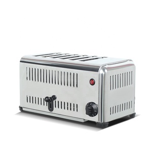 Équipement de Restaurant <span class=keywords><strong>professionnel</strong></span> commercial 220V 6 tranches gril électrique pain Sandwich pain grille-pain - Product Image 2