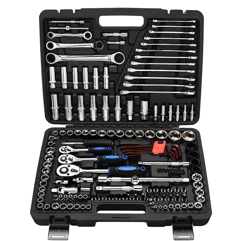 Srunv 2023 Hot Selling Multi Function Allen Wrench Set Car Tool Kit Set Box Hex Socket Screw Ratchet Wrench Set 24t 72t Tool Kit