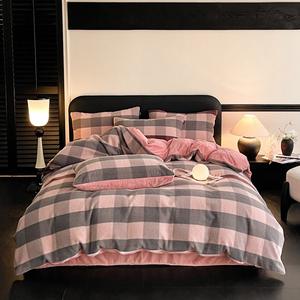 Fall Maillard Fengao Australische Kasjmier Bruiloft Zevendelige Kit Waterbestendig 300tc Lichte Luxe Stijl Dekbed Set Kwaliteit - Product Image 4