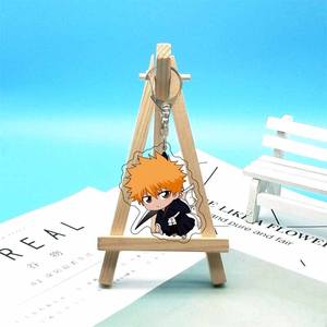 29 estilos Bleach Kurosaki Ichigo <span class=keywords><strong>Rukia</strong></span> llavero de plástico acrílico de doble cara - Product Image 1