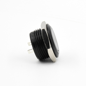 19mm 1NO 2pin đẩy nút chuyển đổi không thấm nước tạm thời Phụ Kiện Xe Máy nút IP65 mức độ tối đa. Điện áp 220V tối đa. Hiện tại 1A - Product Image 3