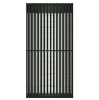Écran LED transparent pour publicité murale en verre, grille transparente P3.91 P7.81, affichage LED transparent extérieur
