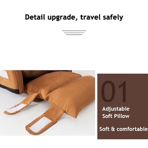 Cat Dog Travel Bag Carrier Armrest Puppy Safety Booster Seat Elevated Dog Car Seat <strong>Pet</strong> Console Booster Seat for Car - Product Image 3