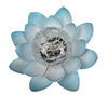 Lampe solaire à LED craquelée avec fleur de lotus Lampe de jardin suspendue avec conception unique de craquelure