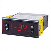 ED106 Termostato Digital para Congelador con Pantalla, 230V, Refrigeración por Aire, Control de Tiempo de Descongelación y Terminación de Frío, Suministro del Fabricante