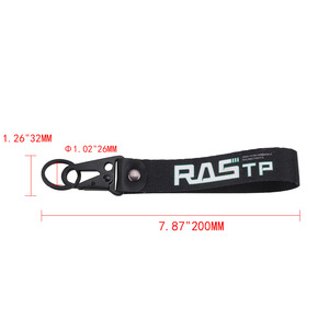 RASTP Llavero para coche con correa de nailon, ligero, para motocicleta y accesorios de coche - Product Image 2