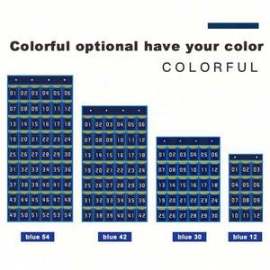 Bolsa de Almacenamiento Colgante Multicapa de Algodón y Cáñamo, Moderna, Impermeable, Plegable, para Montar en la Pared, para Guardar Teléfonos y Artículos Diversos - Product Image 5