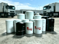 Filter Bahan Bakar Diesel Pemisah Air R120T-DF-01 Cross 088037EPS FS19591 BF1395-O Untuk Mesin Truk Berat dCi11 6LTAA ISLe