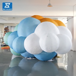 Ballon gonflable coloré nuage d'art bulle sculpture gonflable de nuage d'art décoration gonflable - Product Image 6