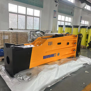 Para Martillo Hidráulico SB 151 Tipo Caja, Nuevo Motor para Excavadoras de 40-55 Toneladas, Certificado para Demolición, 1 Año de Garantía, Video - Product Image 1