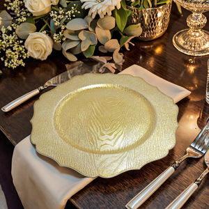 <span class=keywords><strong>Assiette</strong></span> de présentation en plastique grain de bois vintage carrée en gros Plats légers et réutilisables pour mariages et fêtes Prix bon marché - Product Image 1