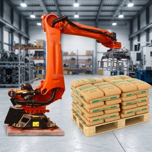 20kg 25kg Automatic Robotic Palletizer for Cans Bags <b>Boxes</b> High Speed Corn Rice Sugar Potates Bag <b>Stacking</b> Machine High Speed Pa - Product Image 2