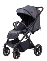 Poussette pliable haute pour bébé, 4 roues, inclinable, landau de voyage pour nourrisson et tout-petit