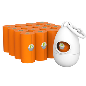 Etiqueta privada biodegradable Productos para mascotas ecológicos Suministros Bolsa para excrementos de perros - Product Image 4