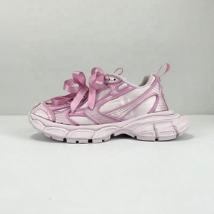 Baskets décontractées pour femmes de haute qualité, chaussures de marche tendance avec fermeture élastique et nœud décoratif, couleurs mélangées, styles tendance 2026 - Product Image 4