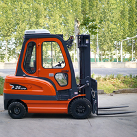 Fabrikpreis 2,5 Tonnen Elektro-Gabelstapler mit Lithium-Batterie, Gegengewicht, Vollgummireifen, Seitenschieber, Logistik CE