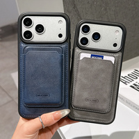Étui portefeuille magnétique en cuir pour iPhone 17 Air 16 Plus 15 14 13 12 Pro Max 11 avec porte-cartes – Housse de protection pour téléphone portable