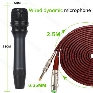 Microphone dynamique filaire supercardioïde portable en métal de haute qualité pour conférence, gaming, mixeur audio XLR, haut-parleur et chant à domicile - Product Image 6