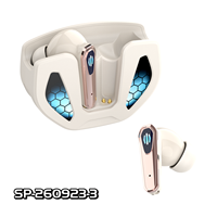 Écouteurs TWS pour jeux, écouteurs intra-auriculaires MAX-ONE, prix bas, écouteurs avec lumière RGB, écouteurs Bluetooth