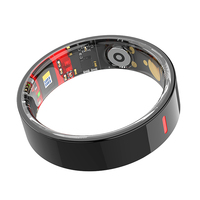 Anillo Inteligente de Fitness con Múltiples Modos Deportivos, Registro de Pasos, Calorías y Distancia, Monitor de Correr, Detección de Frecuencia Cardíaca, Resistente al Agua