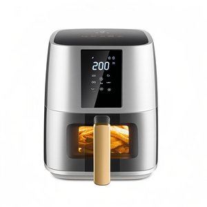 Friteuse électrique à air Matière plastique Contrôle numérique Protection contre la surchauffe Sans huile Sans fumée Grande capacité Usage domestique Garage - Product Image 5