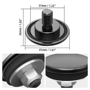 Bouchon de retrait d'<span class=keywords><strong>essuie</strong></span>-<span class=keywords><strong>glace</strong></span> <span class=keywords><strong>arrière</strong></span> BEVINSEE pour VW Golf Mk4 5 6 Sharan Caddy Tiguan - Product Image 2