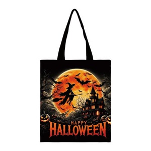 Customizable Canvas <b>Bags</b> Unisex Promotion Canvas Tote <b>Bag</b> <b>Medium</b> Custom Canvas <b>Bags</b> with Halloween logo - Product Image 3