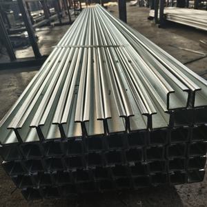 Canal de Acero Inoxidable <span class=keywords><strong>STM</strong></span> A653/A653M, Canal de Acero Corrugado, Laminado en Caliente C80x40x10 C100x50x15, Personalizable - Product Image 6