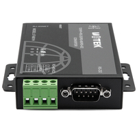 Convertidor Industrial de Serie a Ethernet UOTEK UT-6601H de 1 Puerto RS-232/485/422