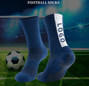 Biểu Tượng Tùy Chỉnh Jacquard Đệm Phòng Tập Thể Dục Vớ Thể Thao Người Đàn Ông Của Chống Trượt Grip Dệt Kim Bông Bóng Rổ Bóng Đá Vớ Mồ Hôi Thấm In - Product Image 5