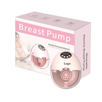 Tire-lait électrique double portable rechargeable à faible bruit, haute qualité, sans BPA, en PP et silicone, mains libres
