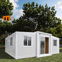 Maison préfabriquée modulaire en conteneur de 20 pieds et 40 pieds en Chine, maison préfabriquée pliable avec 2, 3 ou 4 chambres, cuisine, conteneur habitable à vendre