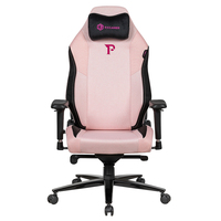 Silla Gamer Ergonómica de Tela con Respaldo Alto y Reposacabezas Magnético, Personalizable con Nombre, Venta al Por Mayor en Zhejiang
