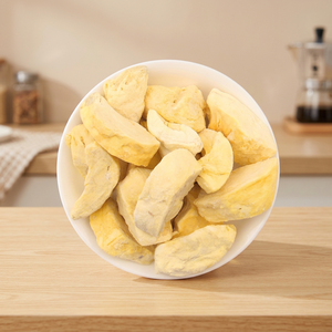 Durian croustillant lyophilisé (FD) – Snack de fruits naturels conservés dans l'eau, vente en gros en vrac, Malaisie - Product Image 2