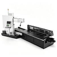HXB500CT-250 Endlose Diamantdrahtsägemaschine mit PLC-Steuerung zum Schneiden von SiC-Ringrohlingen