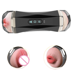 Juguetes Masturbadores Automáticos 2 en 1 Baratos para Hombres, Masturbadores de Bolsillo - Product Image 1