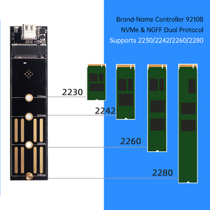 High-Speed Nvme Ngff Usb 3.1 Type-C Dual Protocol M.<span class=keywords><strong>2</strong></span> Aluminium Ssd Externe Harde Schijf Doos - Product Image 3