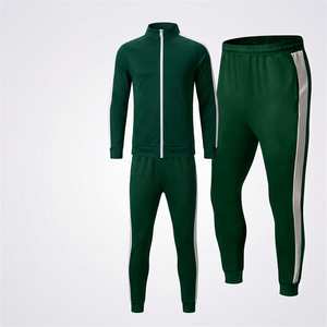 Survêtements d'hiver pour hommes de qualité supérieure, 100% coton respirant, grande taille, légers, couleur unie, taille élastique - Product Image 1