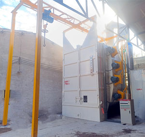 Nouvel état simple et Double crochet Type Abrator grenailleuse moteur équipement de <span class=keywords><strong>frein</strong></span> à <span class=keywords><strong>tambour</strong></span> pour le déshabillage de Surface de coulée - Product Image 6