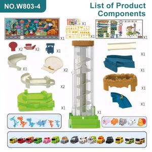 <span class=keywords><strong>Garage</strong></span> de stationnement pour dinosaures éducatif à 4 niveaux, <span class=keywords><strong>jouet</strong></span> électrique <span class=keywords><strong>avec</strong></span> lumières et sons, ensemble de jeu interactif d'apprentissage pour enfants de 3 ans et plus - Product Image 6