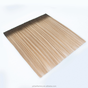 ต่อผมแบบผีเสื้อ สีอ่อน ผมแท้ พร้อมด้วยเทคนิคการต่อแบบ Double Weft Genius Hole Weft - Product Image 5