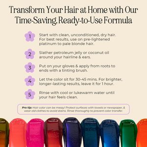 Après-shampoing colorant capillaire semi-permanent bio Orange Opale de Feu – Couvre les cheveux gris sans décoloration, sans peroxyde, végétalien, sans ammoniaque - Product Image 4