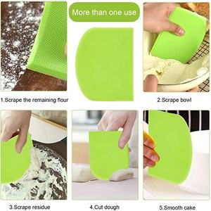 Espátula para Masa de Plástico de Grado Alimenticio 2026, Cortador de Masa Multiusos para Repostería, Herramienta para Cortar Masa - Product Image 5