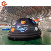 Dôme de projection gonflable, dôme de planétarium mobile gonflable, igloo gonflable avec impression personnalisée
