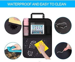 Wasserdichter Großer Auto-Organizer mit Touchscreen-Tablethalterung aus <span class=keywords><strong>Oxford</strong></span>-Material für Rücksitz und Kofferraum 4-7 - Product Image 4