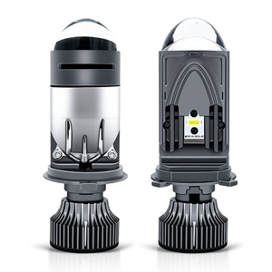 Systèmes d'éclairage automobile M01K H H4 Lens 120w 13200lm 6000k Blanc H4 Led Ampoule de phare Led pour moto Phare Led - Product Image 2