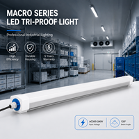 Luminaire LED étanche IP65, tri-étanche, 40W, garantie 5 ans, étanche à la vapeur, intérieur, industriel, entrepôt, parking, dimmable