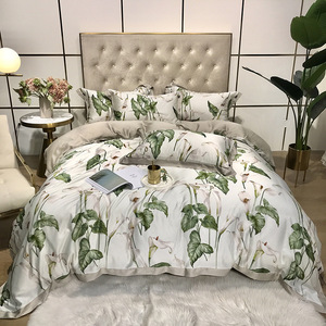 Set di Biancheria da Letto di Lusso 100% Seta, Completo Letto con Copripiumino e Lenzuolo Piano, Invernale, Misure Singolo, Queen, King, Matrimoniale - Product Image 4
