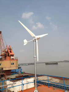 3KW duy nhất giai đoạn 220V Hệ thống lưới điện trục ngang tuabin gió sợi thủy tinh Lưỡi điện thực sự cho sử dụng nhà năng lượng Máy phát điện gió - Product Image 6